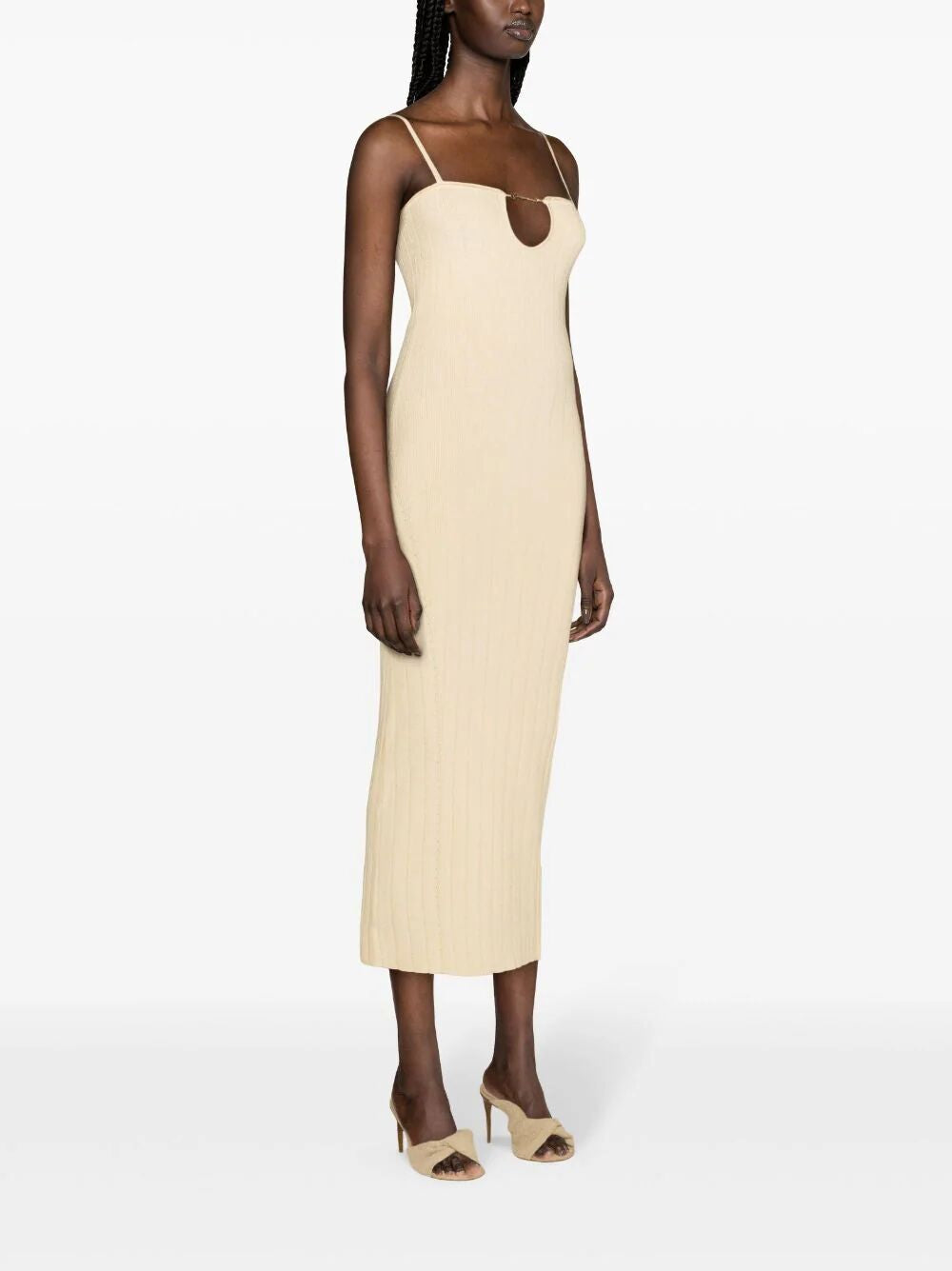 JACQUEMUS Sierra Midi Dress with Straps for Women