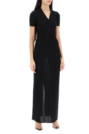 JACQUEMUS Stunning Black Maxi Dress for Women - Elegant and Timeless Design