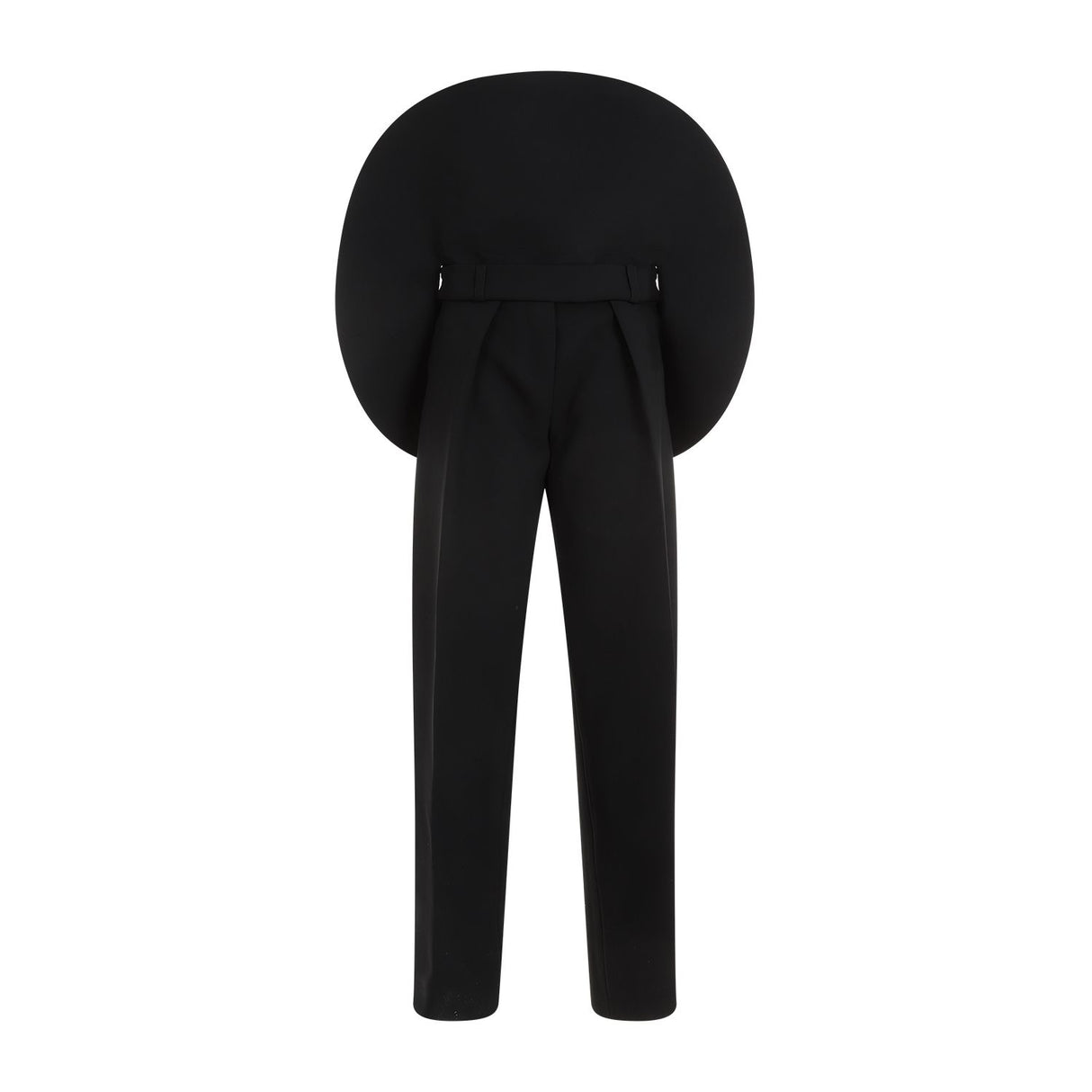 JACQUEMUS Women's Black Polyester Pants - SS24 Collection