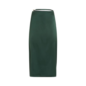 JACQUEMUS Elegant Jupe Notte Mini Skirt for Women