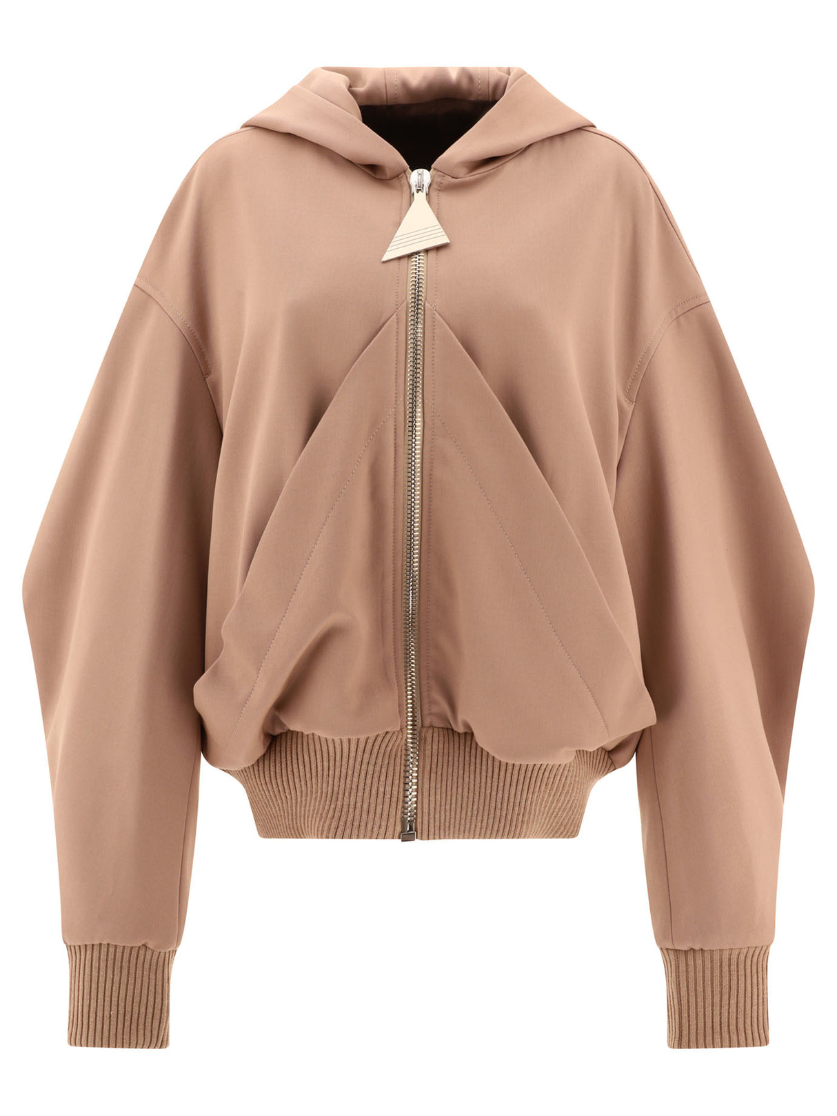 THE ATTICO Beige Oversized Bomber Jacket for Women - SS24 Collection