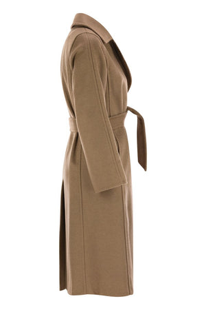 MAX MARA Luxurious Camel Wool Outerwear for Women - Fall/Winter 2024