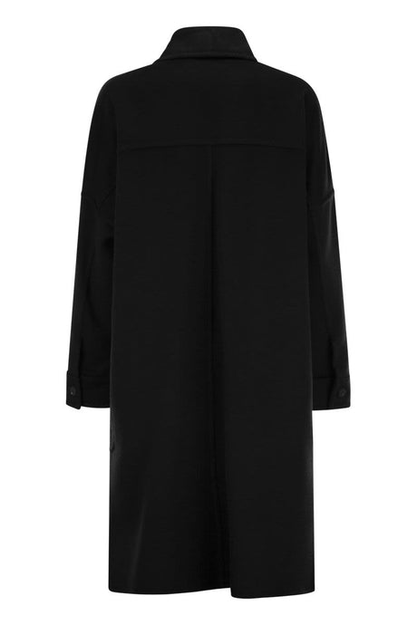 MAX MARA Oversize Cashmere Chemise Jacket