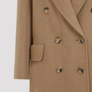 MAX MARA Camel Hair Fungo Jacket for Women - FW24