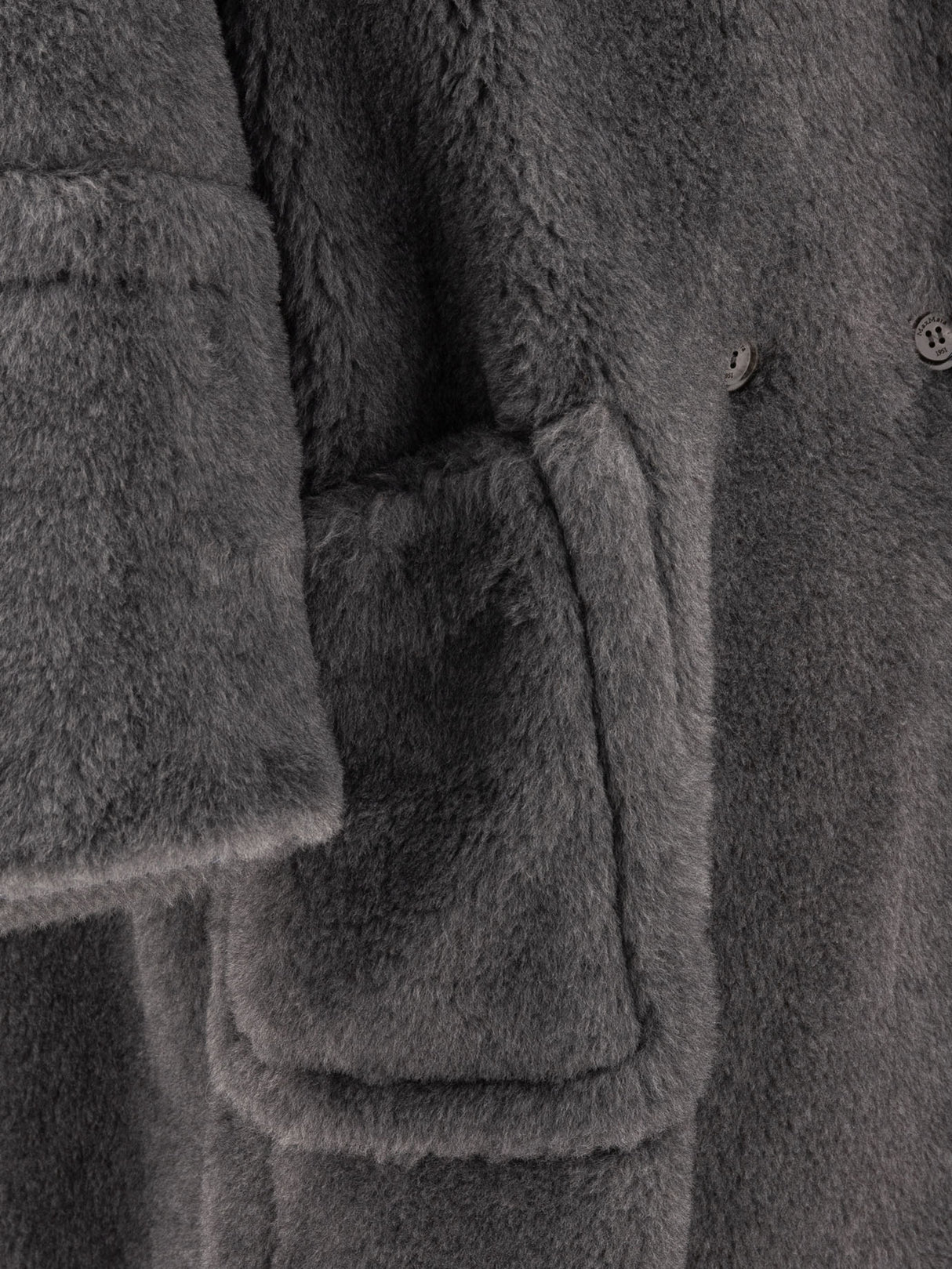 MAX MARA Oversized Teddy Wool and Alpaca Jacket