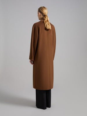 MAX MARA Elegant Oversized Wool-Cashmere Jacket with Kimono Sleeves