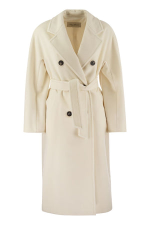 MAX MARA Elegant Oversized Wool-Cashmere Jacket with Kimono Sleeves