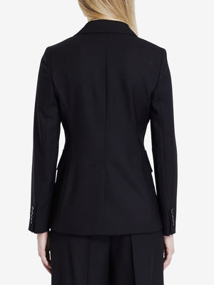 MAX MARA Women’s Wool Gabardine Double-Breasted Jacket