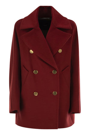 MAX MARA Oversized Double Cashmere Caban Jacket