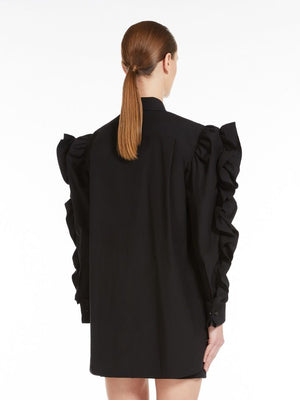 MAX MARA Elegant Black Pleiadi Shirt