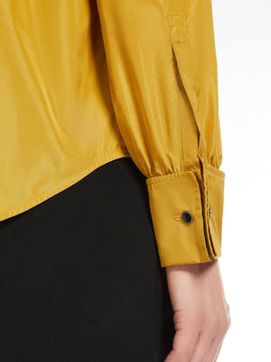 MAX MARA Chic Mustard Blouse for Women - Fall/Winter 2024