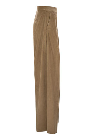 MAX MARA High-Waisted Wide-Leg Trousers