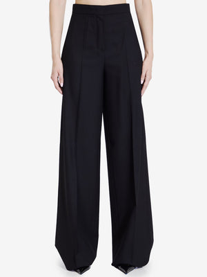 MAX MARA Pleated Palazzo Trousers for Women - Regular Fit