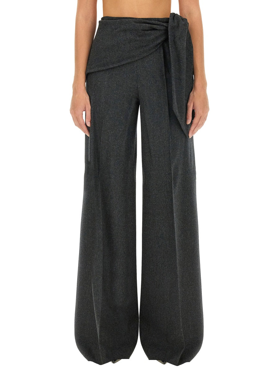 MAX MARA Elegant Wool Blend Pants - Size 40