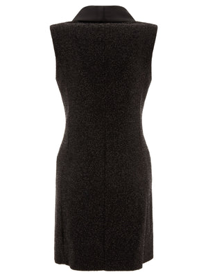 MAX MARA PIANOFORTE Elegant Eiffel Sleeveless Mini Dress