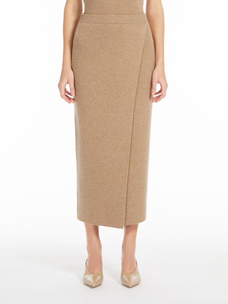 MAX MARA UMBRIA SKIRT BROWN