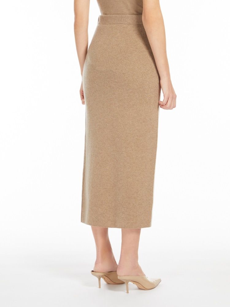 MAX MARA UMBRIA SKIRT BROWN