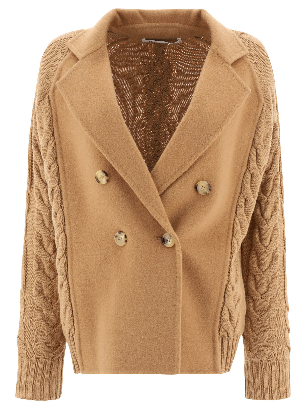 MAX MARA Luxurious Wool-Cashmere Blend Coat