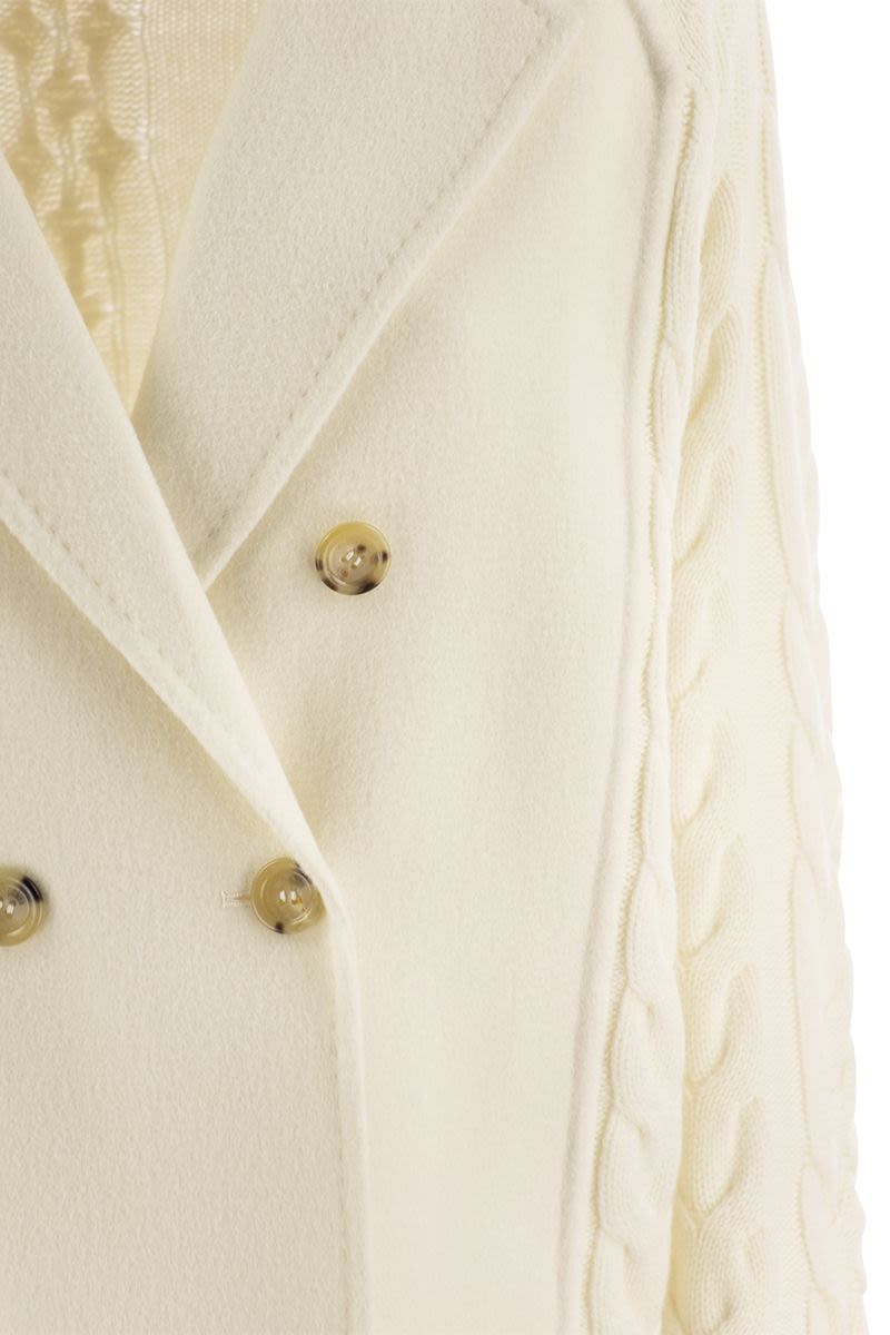 MAX MARA Elegant Wool-Cashmere Caban Jacket