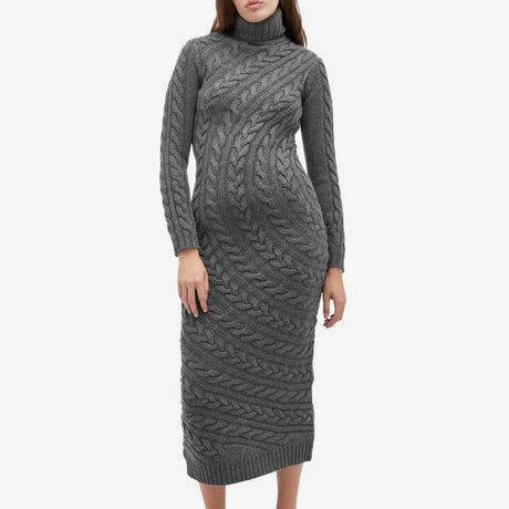 MAX MARA Elegant Wool-Cashmere Blend Dress