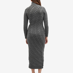 MAX MARA Elegant Wool-Cashmere Blend Dress