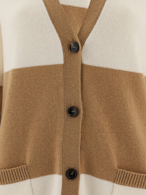 MAX MARA Luxurious Wool-Cashmere Oversized Cardigan