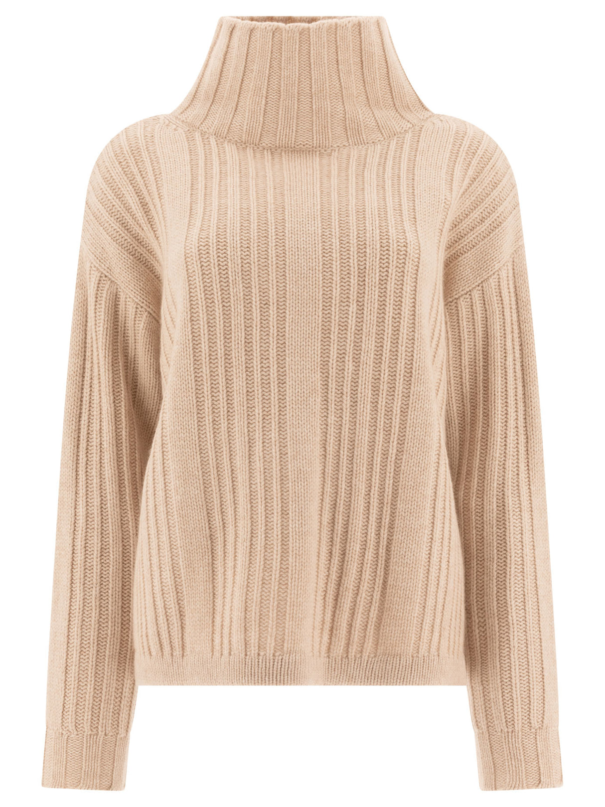 MAX MARA Oversized Wool and Cashmere Turtleneck Sweater