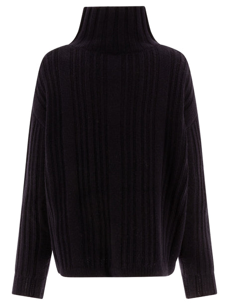 MAX MARA Oversize Wool and Cashmere Turtleneck Sweater