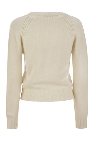 MAX MARA Luxurious Knit Sweater in Virgin Wool - Regular Fit