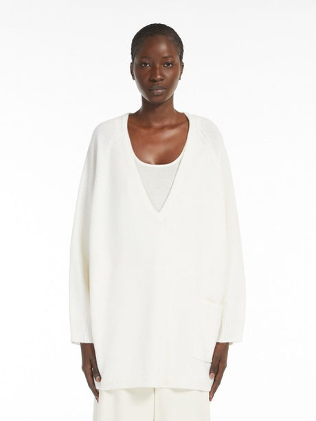 MAX MARA Elegant Wool & Cashmere Top