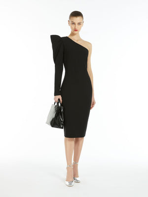 MAX MARA Elegant Black T-Shirt Dress