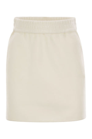 MAX MARA Soft Wool and Cashmere Mini Skirt