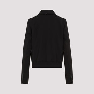 MAX MARA SPORTMAX Elegant Wool Bomber Jacket