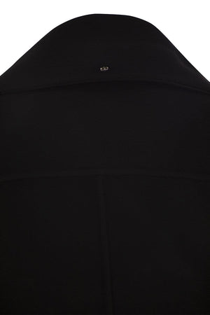 MAX MARA SPORTMAX Elegant Double-Breasted Wool Caban Jacket