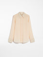 MAX MARA SPORTMAX Elegant Beige Silk Shirt