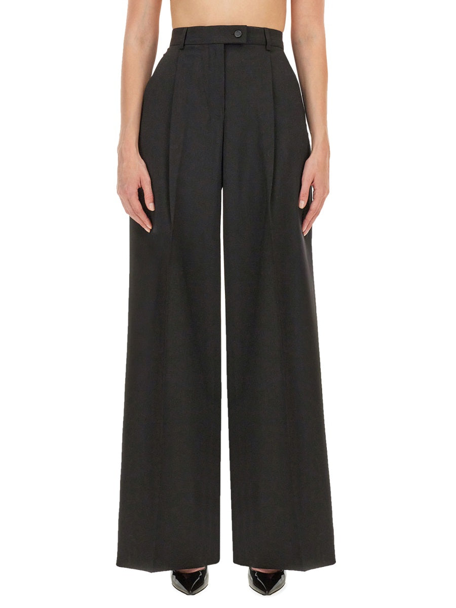 MAX MARA SPORTMAX Elegant Virgin Wool Pants - Size 38