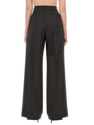 MAX MARA SPORTMAX Elegant Virgin Wool Pants - Size 38