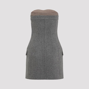 MAX MARA SPORTMAX Chic Wool Blend Mini Dress for Women