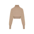 MAX MARA SPORTMAX Elegant Neutral Wool Top