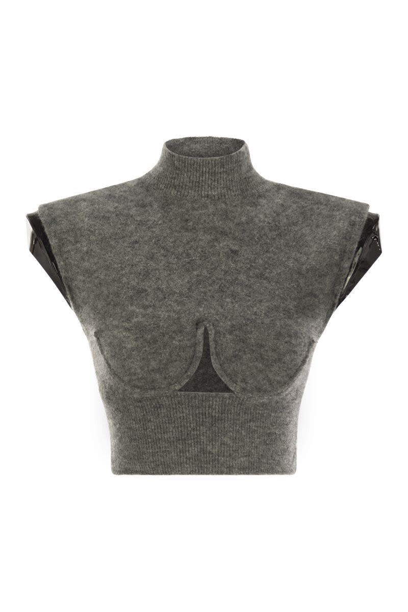 MAX MARA SPORTMAX Chic High-Necked Porthole Top