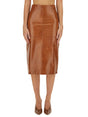 MAX MARA SPORTMAX Bairo Mini Skirt - Women's Lamb Leather