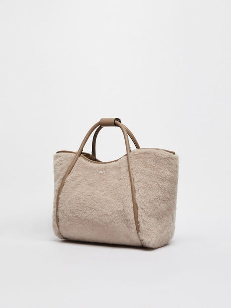 MAX MARA Elegant Handbag - Mini Beige