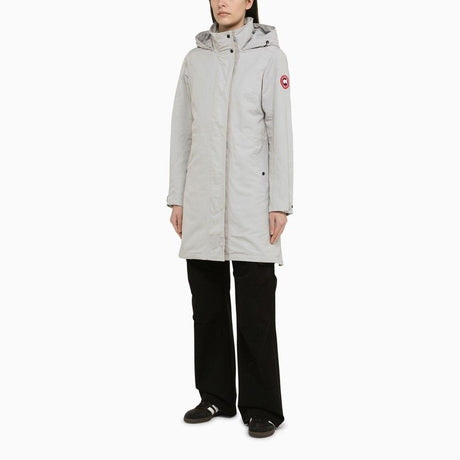 CANADA GOOSE Light Grey Nylon Lightweight Jacket for Women - SS24 Collection