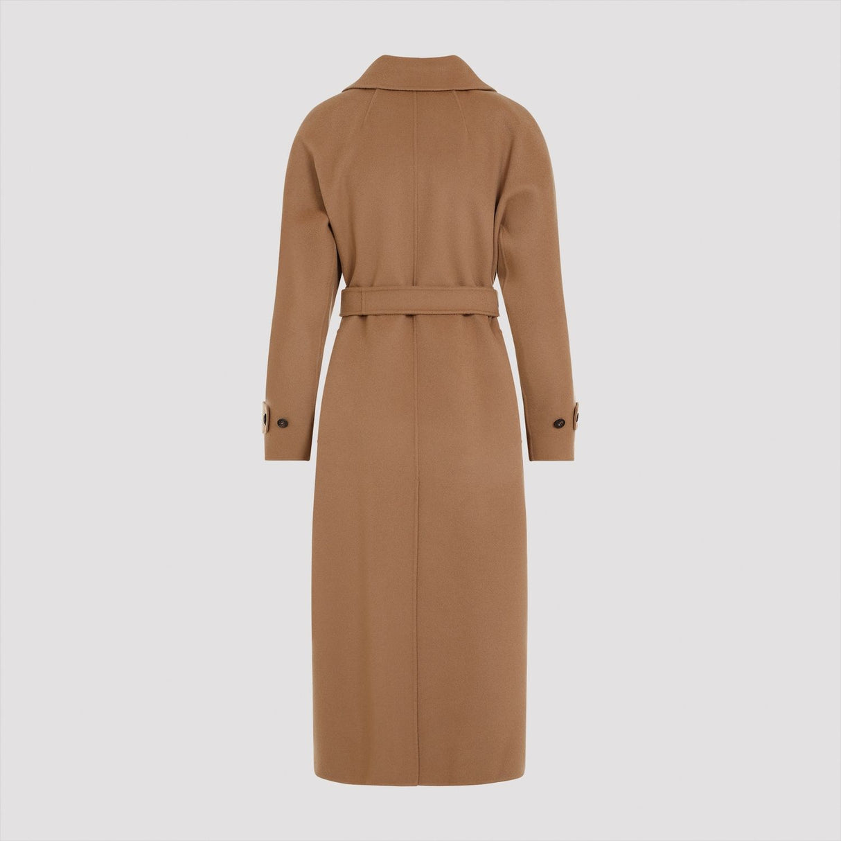 MAX MARA Double-Breasted Camel Wool Jacket