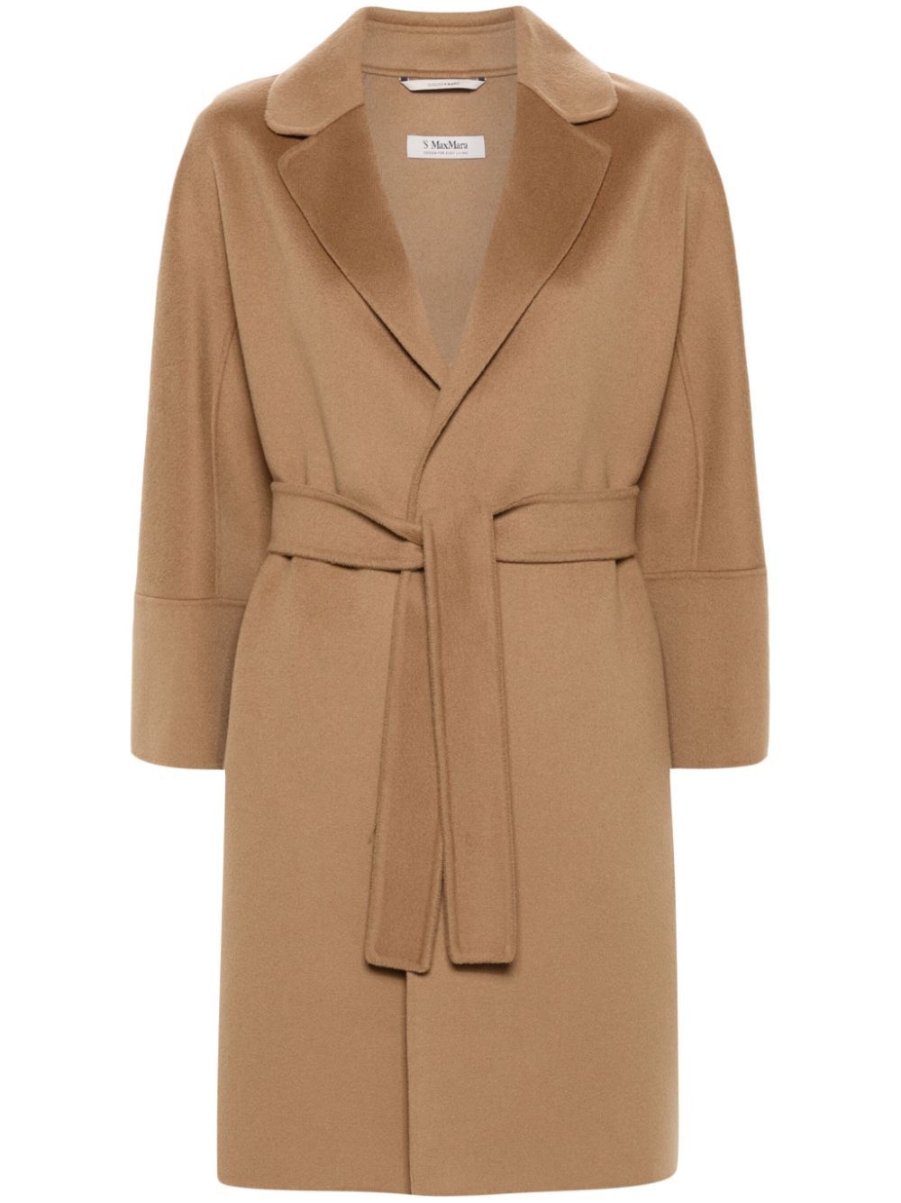 MAX MARA Elegant Camel Cloth Jacket for Women