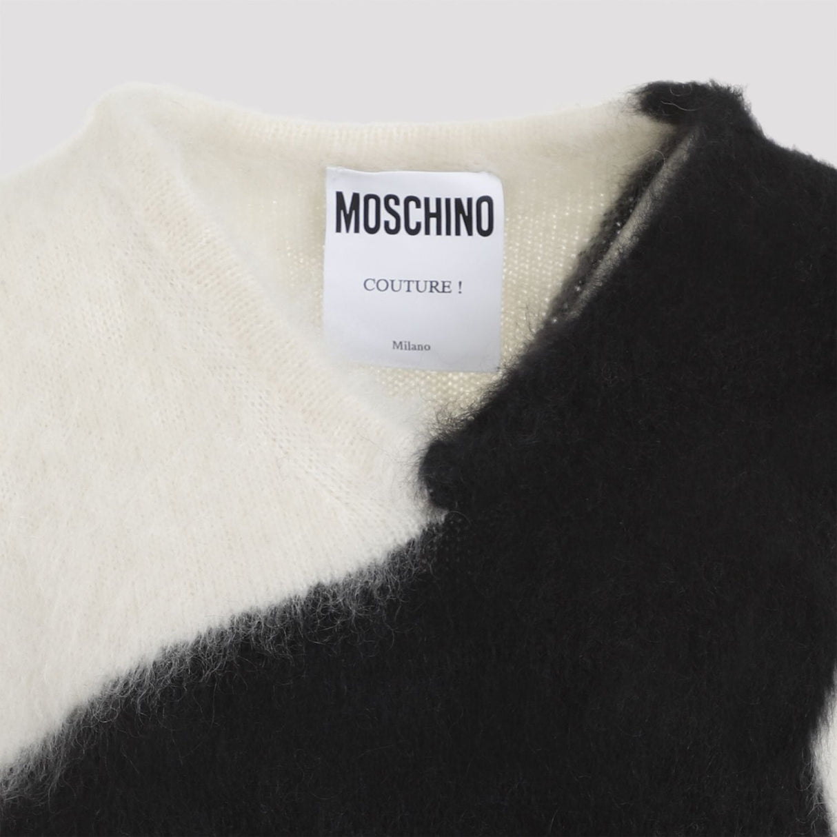 MOSCHINO COUTURE Chic Knit Dress for Women in Soft Mohair Blend