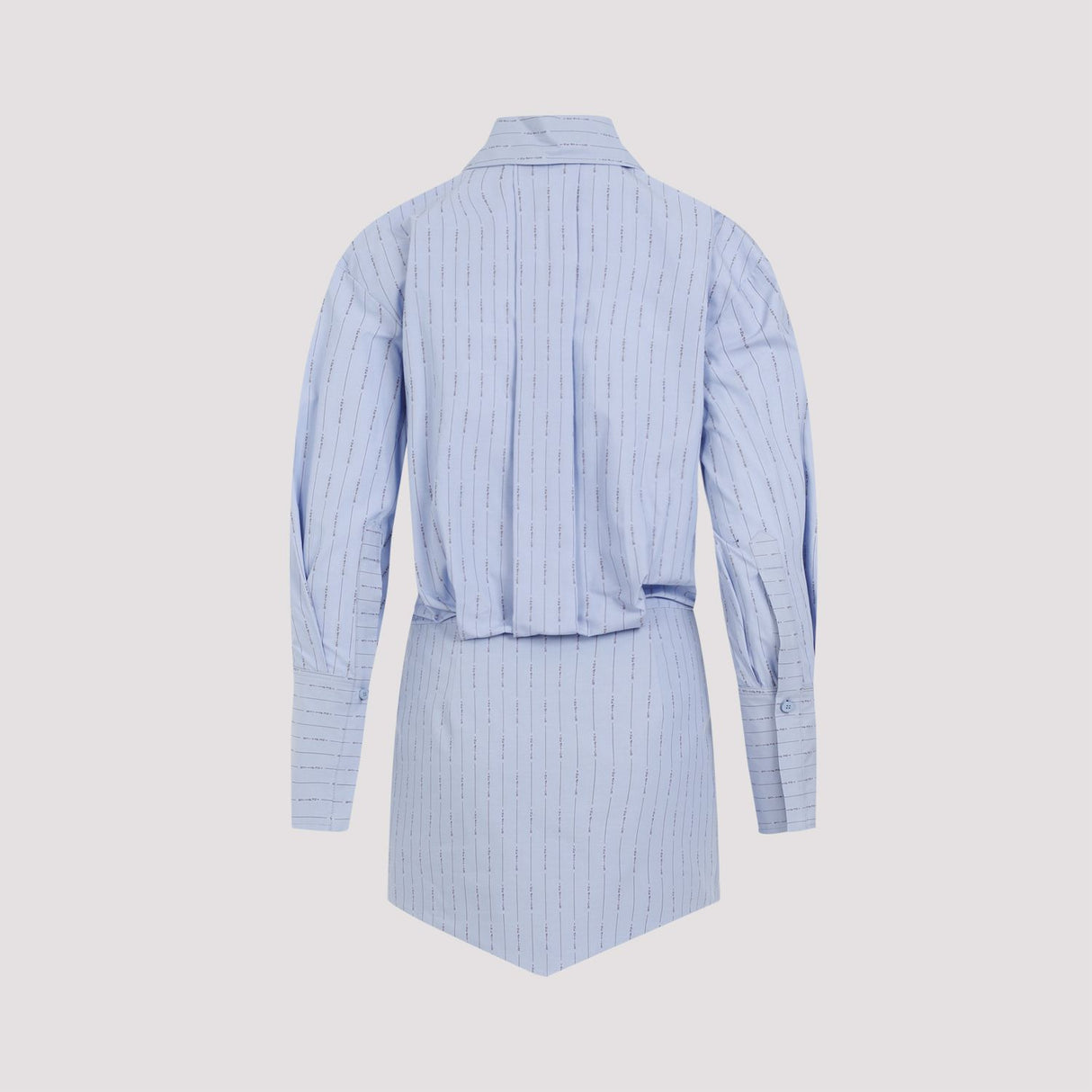THE ATTICO Blue Cotton Dress for Women - SS24 Collection