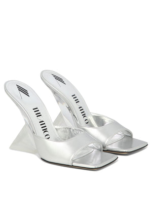 THE ATTICO 24SS Silver Sandals for Women