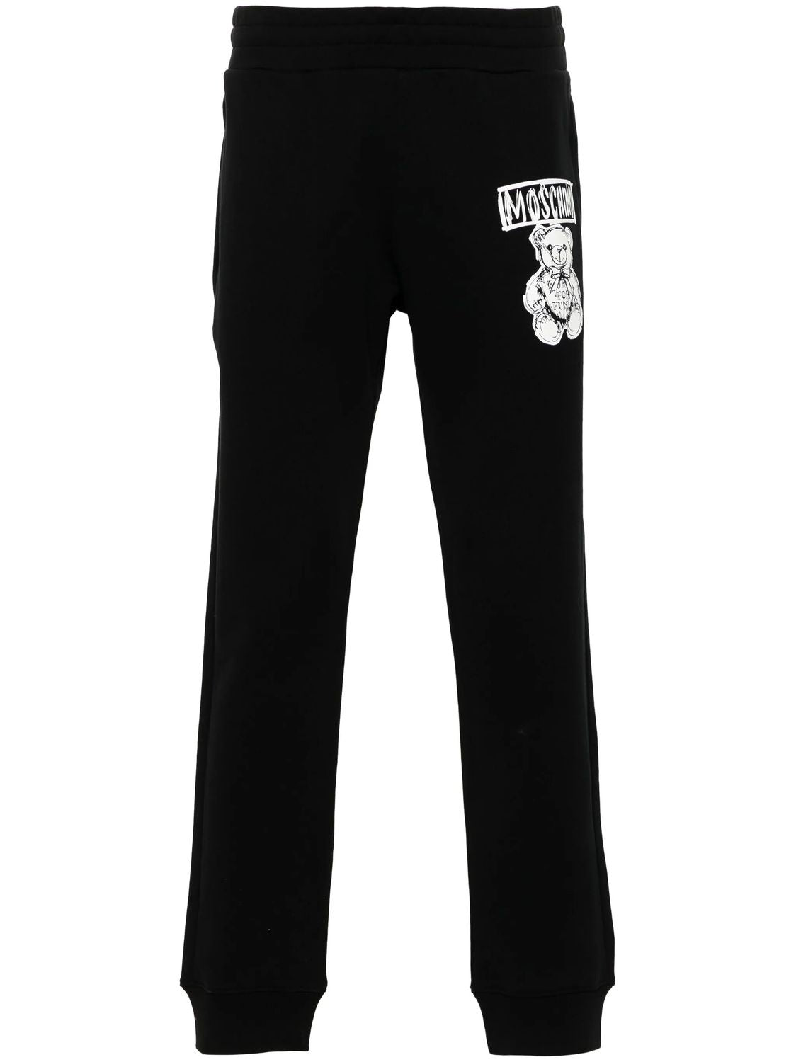 MOSCHINO COUTURE Teddy Bear-Print Track Pants for Men