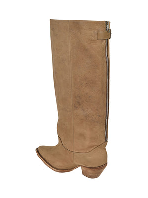 R13 Mini Brown Boots for Women